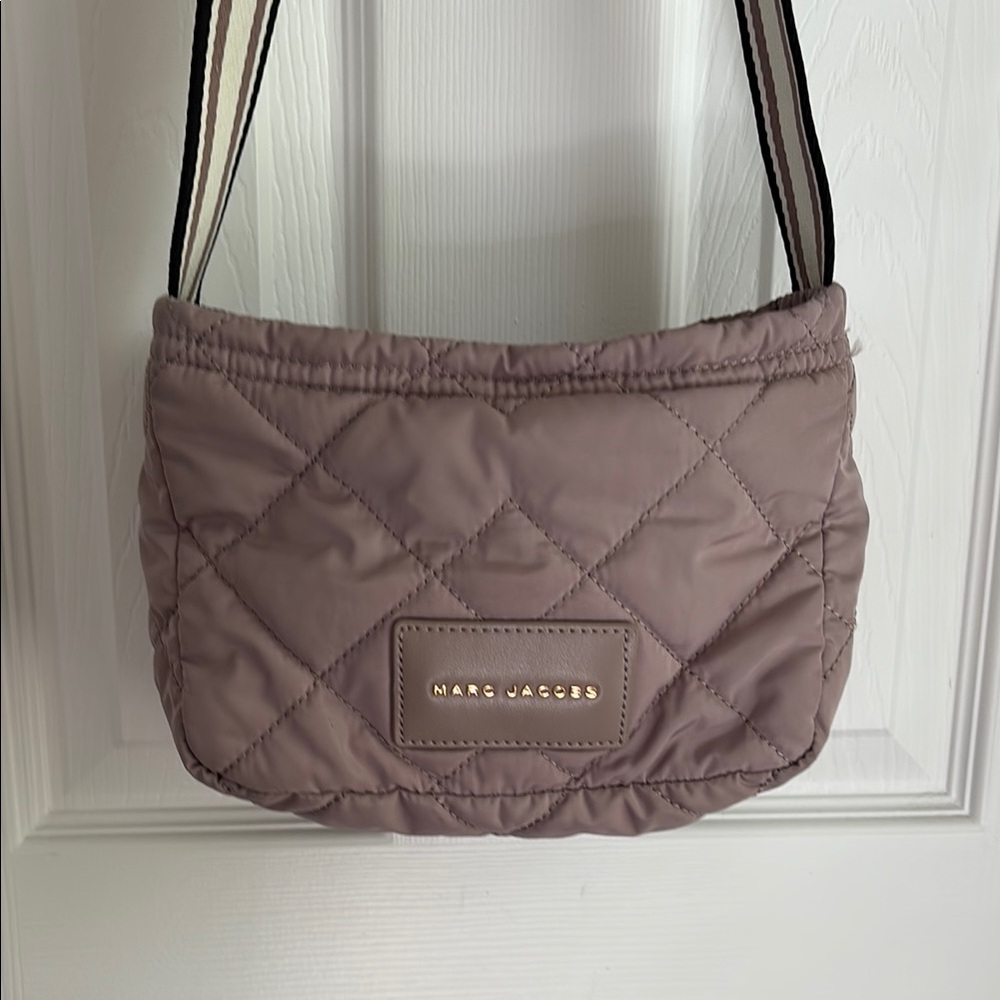 Marc Jacobs Quilted Tan Crossbody Bag